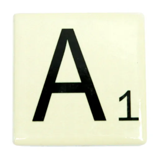 Magnetic Scrabble Letter Tile