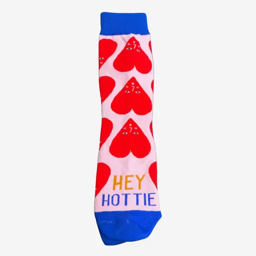 Studio Soph Art Socks – I Heart You (Hey Hottie)