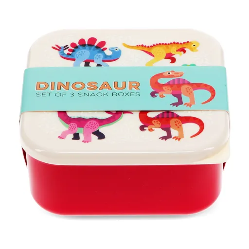 Snack Boxes, Set of 3 – Baby Dinos