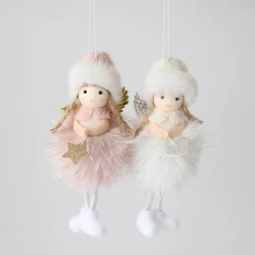 Moritz Angel Hanging Decoration – Star Wand – Pink
