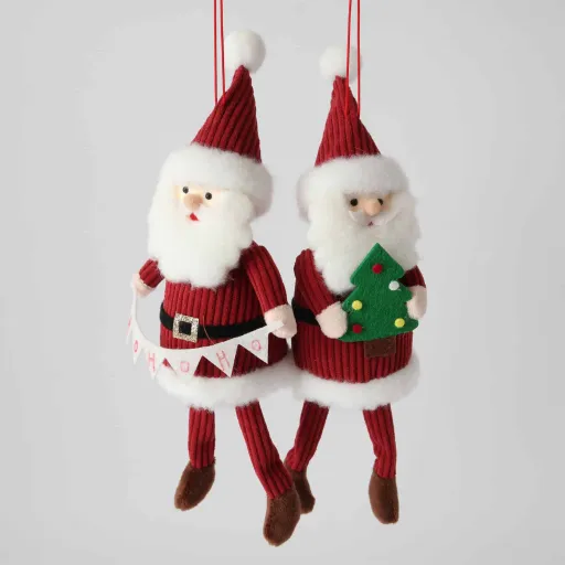 Moritz Santa Hanging Decoration – Xmas Tree