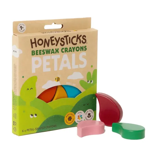 Honeysticks Petals Beeswax Crayons – 6 Pack