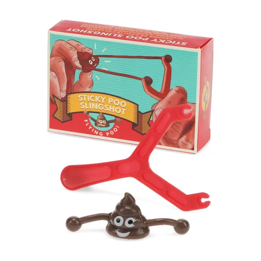 Sticky Poo Slingshot