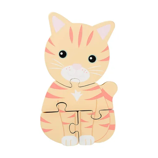 Orange Tree Toys Wooden Cat Puzzle