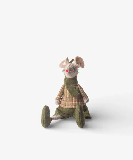 Green Billy Mouse – Sitting