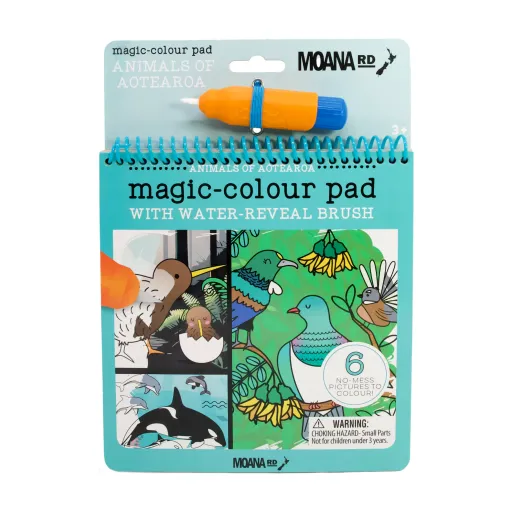 Animals of Aotearoa Magic Colour Pad