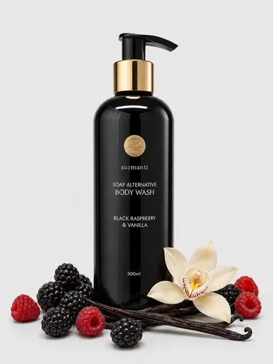 Surmanti Body Wash — Black Raspberry & Vanilla 300ml