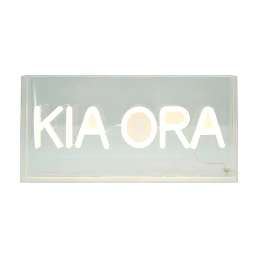 Moana Road Kia Ora Neon Light