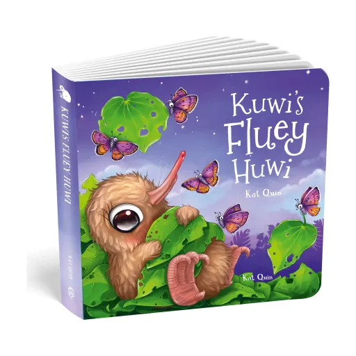 Kuwi's Fluey Huwi Board Book – Kat Quin