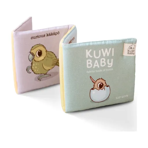 Kuwi Baby Fabric Book of Birds – Organic Cotton